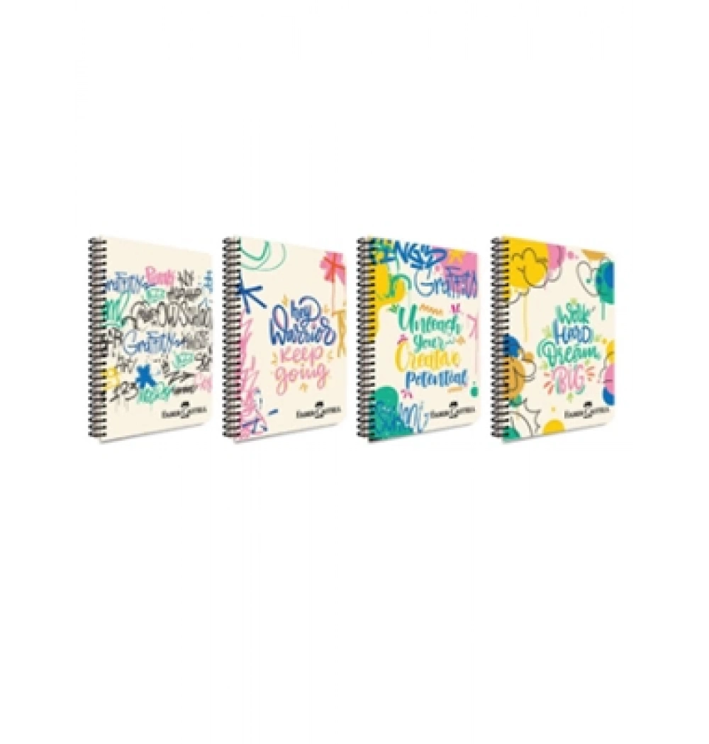 Faber Castell Defter Grafiti Pp Kapak Spiralli 100 Yaprak Kareli 5075000430000