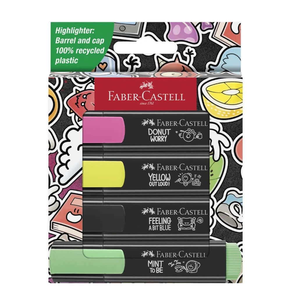 Faber Castell Fosforlu Kalem Graffiti Textliner 46 4X 5030254690000
