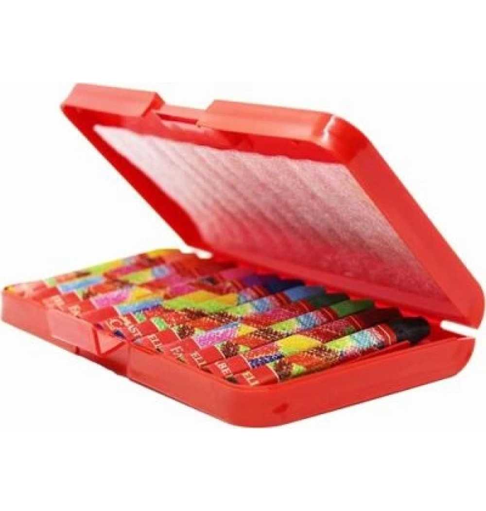 Faber Pastel Boya Plastik Kutu 12 Renk 5281125112