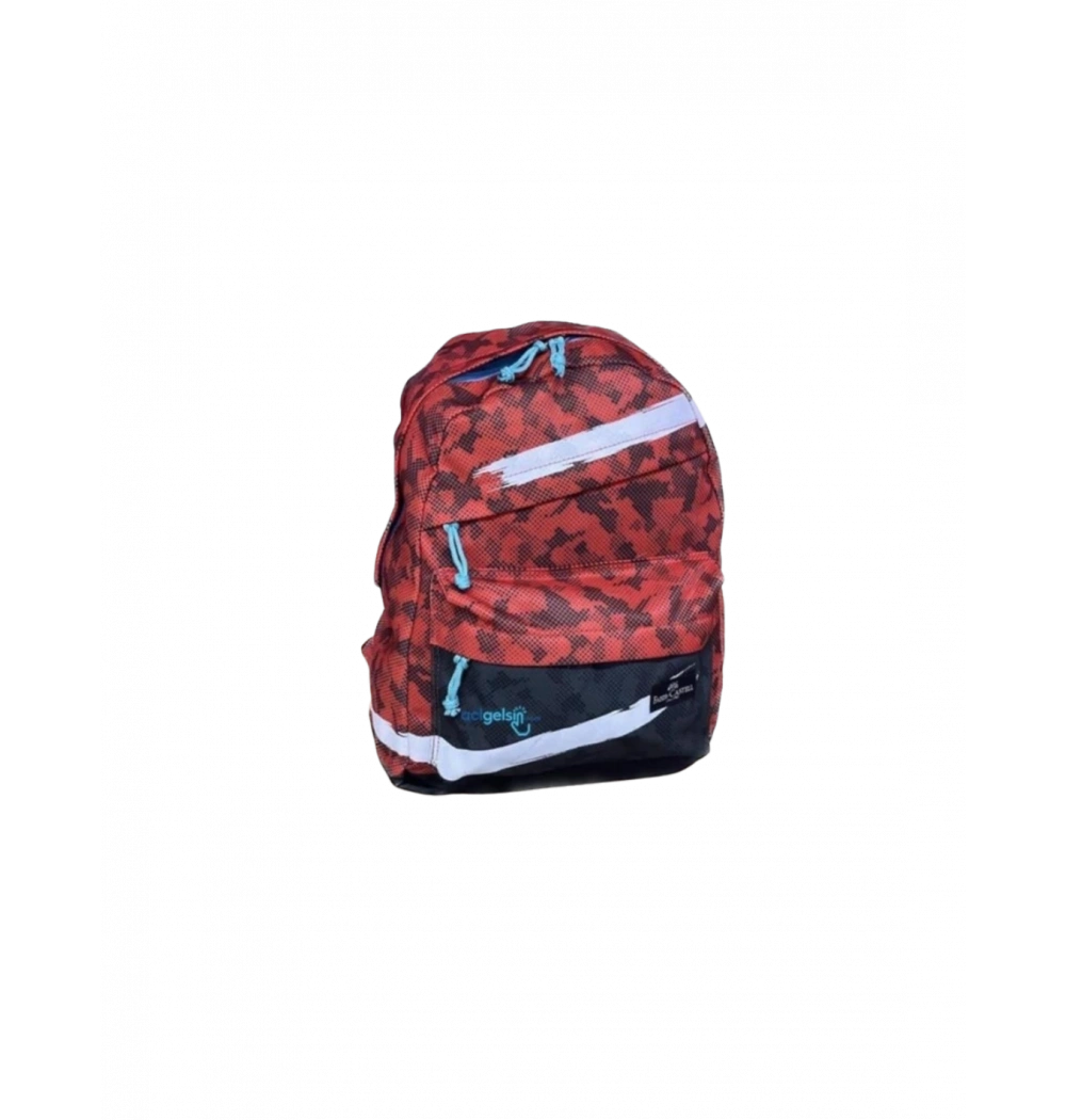 Faber Sırt Çantası Basıc Siyah Kırmızı 5177190139000