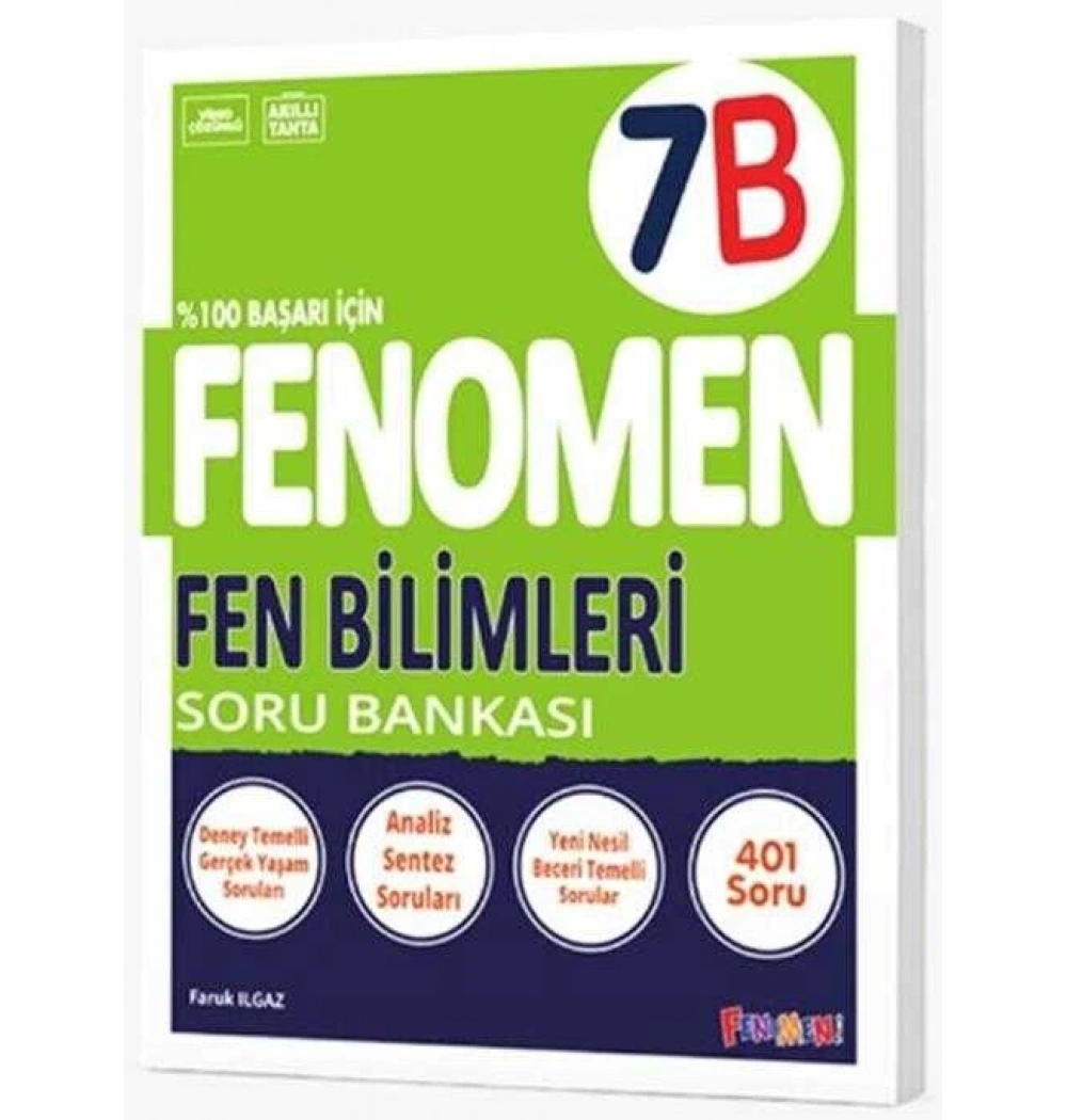 Fenomen 7.Sınıf Fen Bilimleri Soru Bankası
