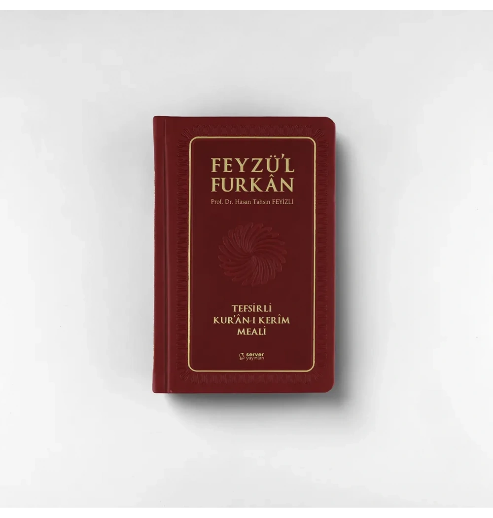Feyzül Furkan Metinsiz Tefsirli Meal Sempatik Boy Bordo Ciltli Server