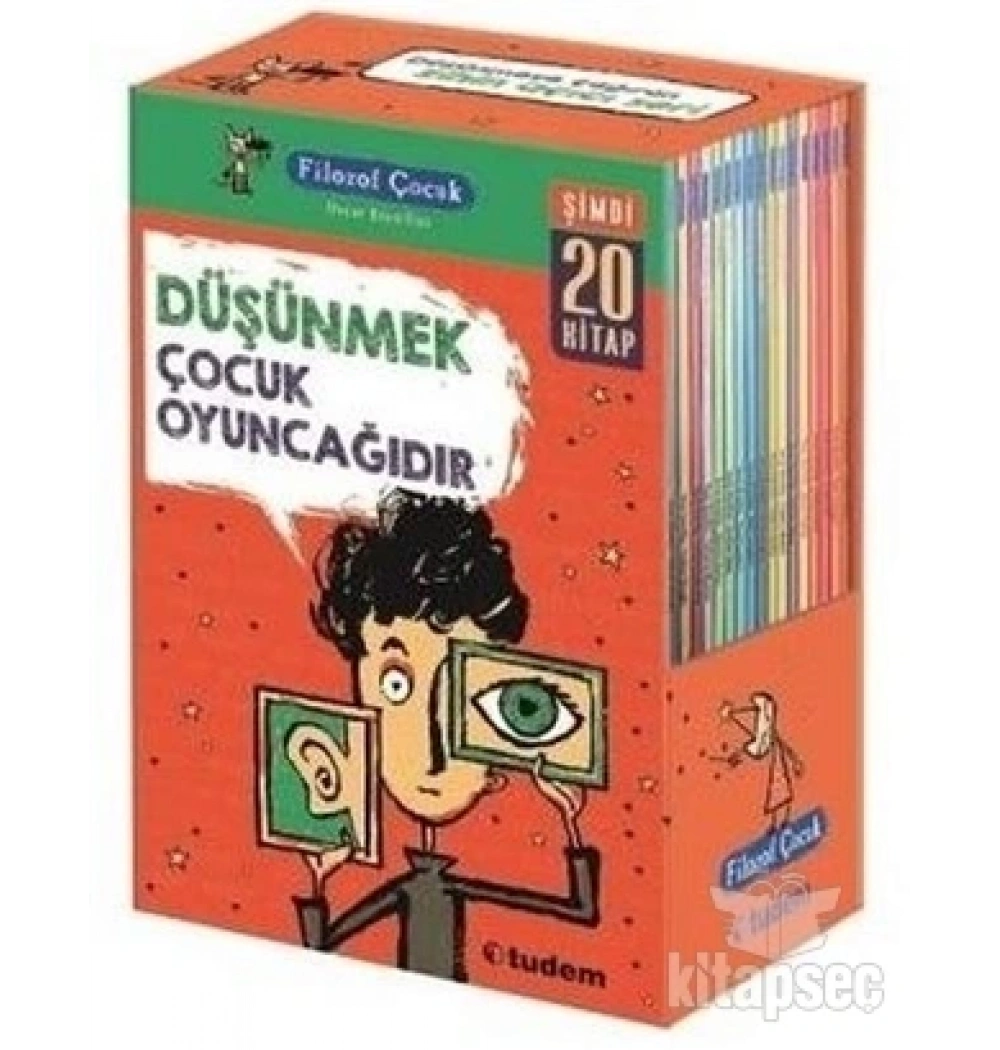 FİLOZOF ÇOCUK SETİ 20 KİTAP OSCAR BRENİFİER TUDEM