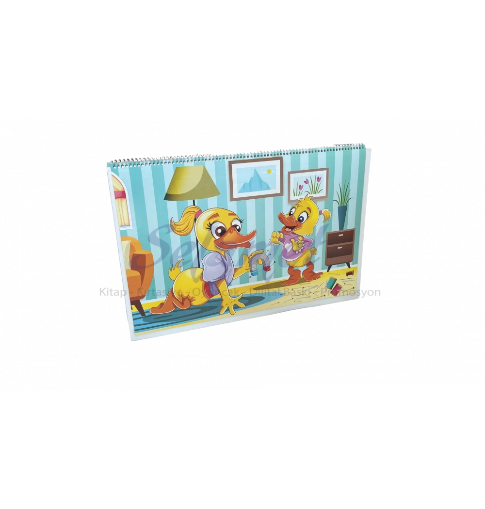 Fliport Tekniği İle Mini Öykü Seti Beyaz Pusula