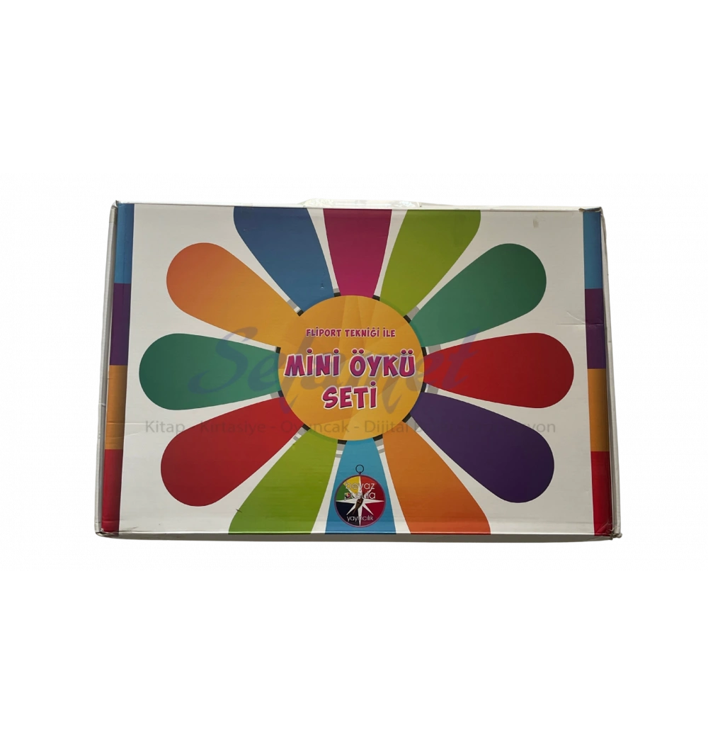 Fliport Tekniği İle Mini Öykü Seti Beyaz Pusula