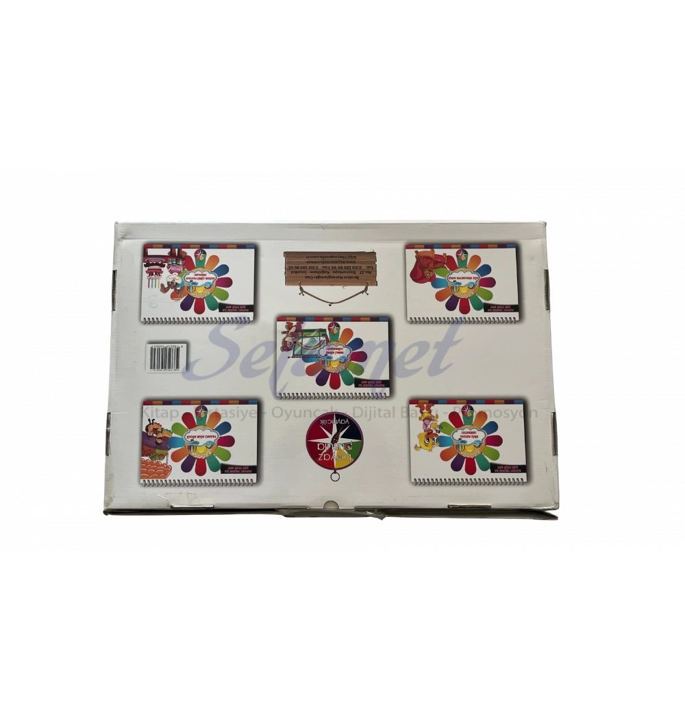 Fliport Tekniği İle Mini Öykü Seti Beyaz Pusula