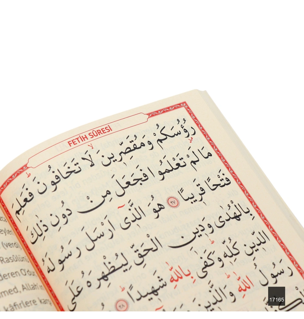 FN Rahle Boy 192 Sayfa İri Yazılı Karton Kapak Yasin - Yeşil