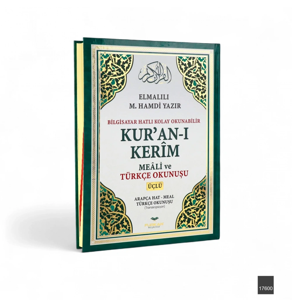 FURKAN 17601 RAHLE BOY 3 LÜ KURANI KERİM MEALİ