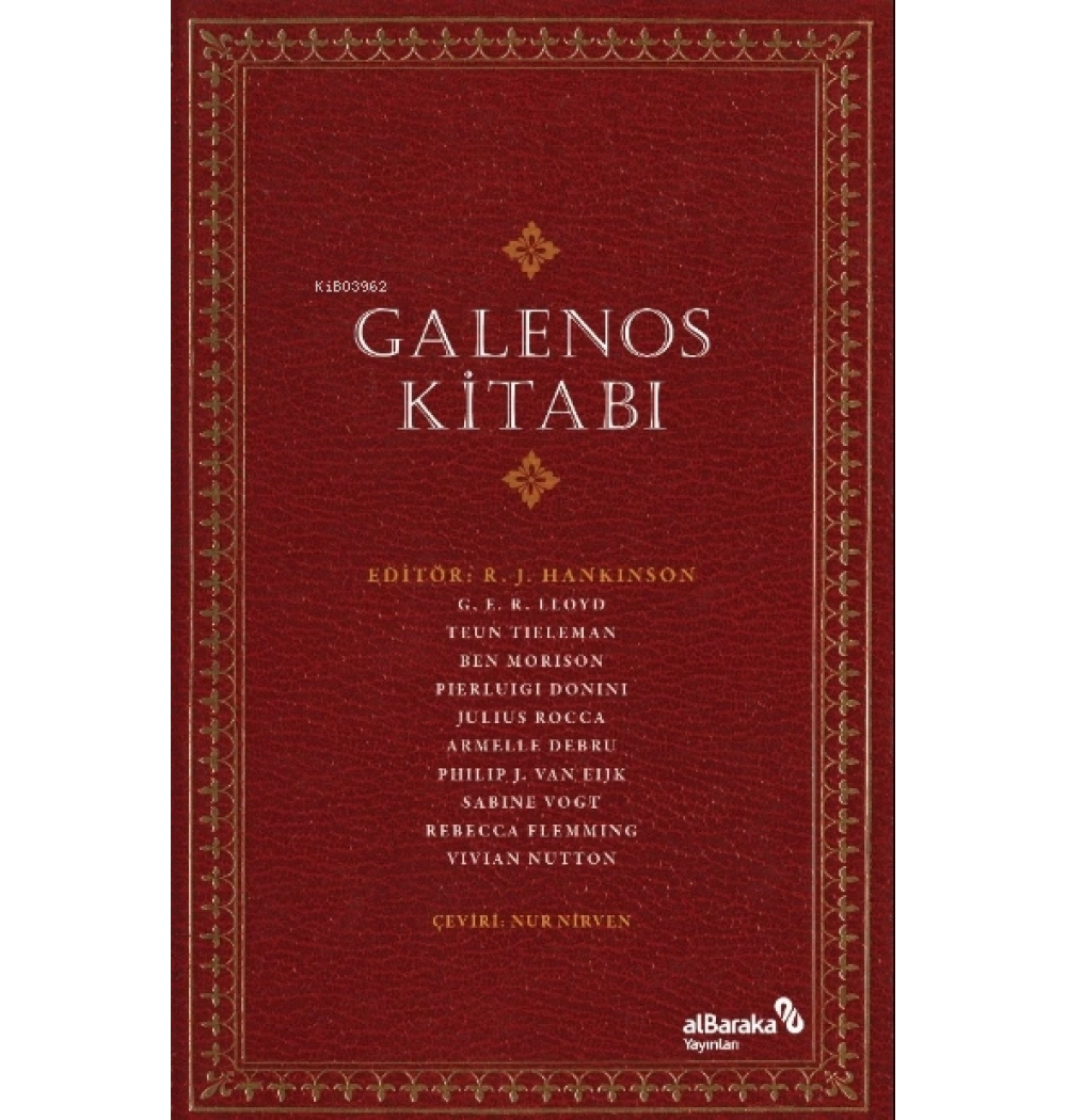 Galenos Kitabı Albaraka