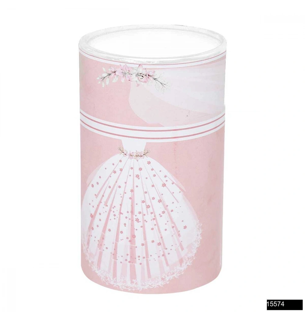 Gelin Model Silindir Kutu (17x10x32) - Pembe