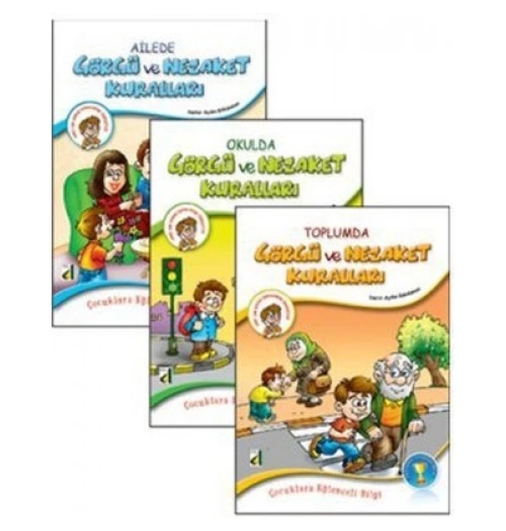 Görgü Ve Nezaket Kuralları Seti 3 Kitap - Damla
