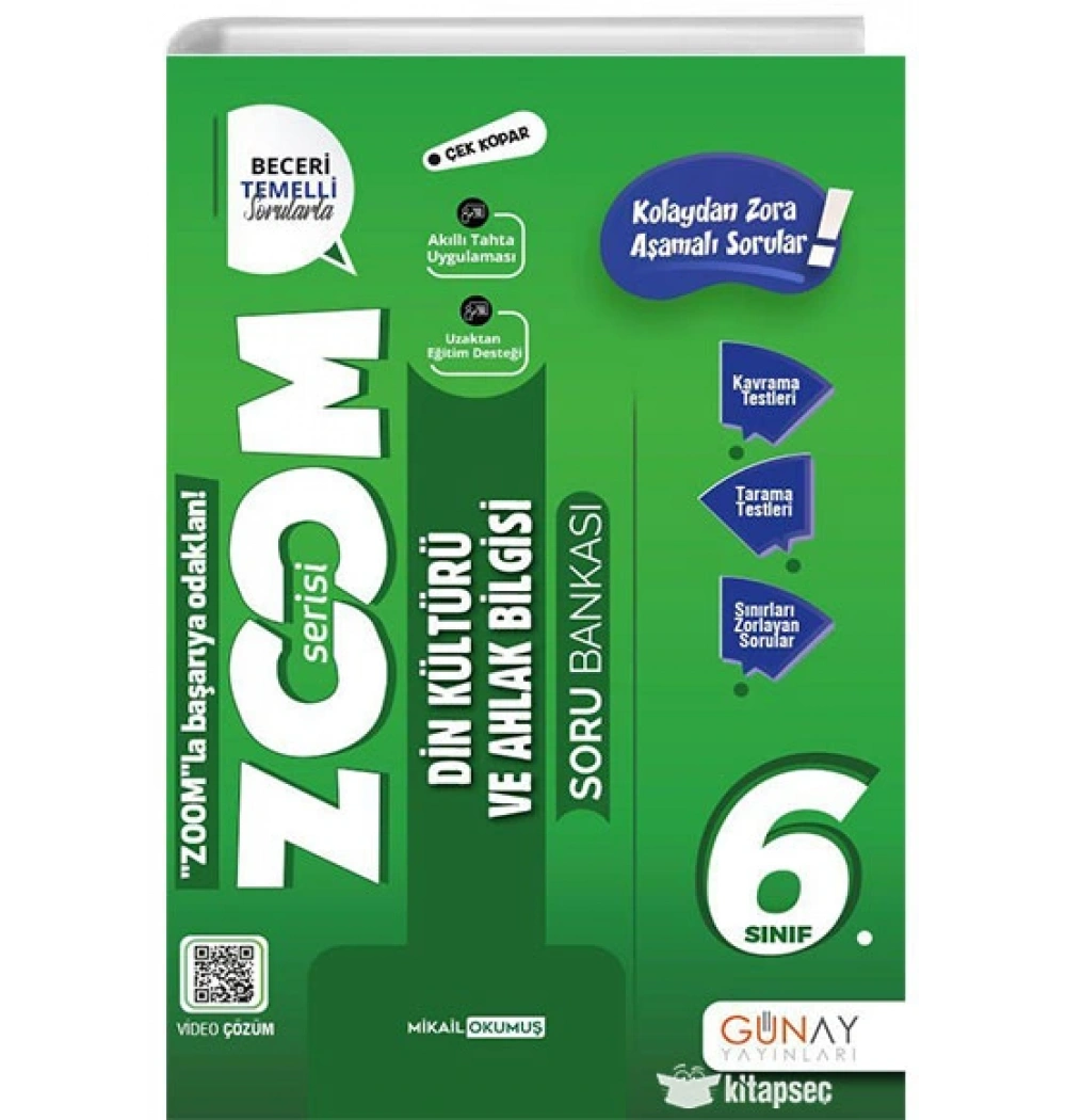 Günay 6.Sınıf Din Kültürü Soru Bankası