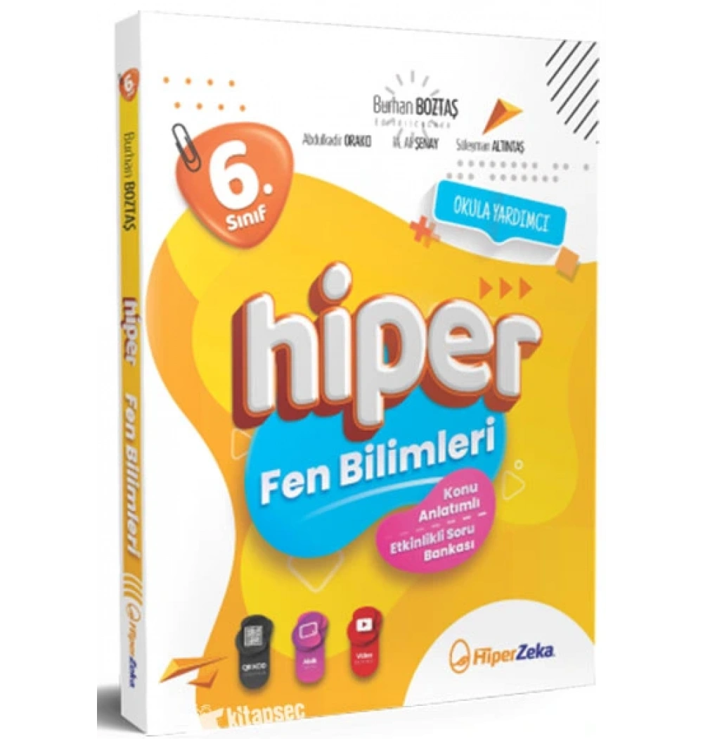Hiperzeka 6.Sınıf Fen Bilimleri Konu Anlatımlı Soru Bankası