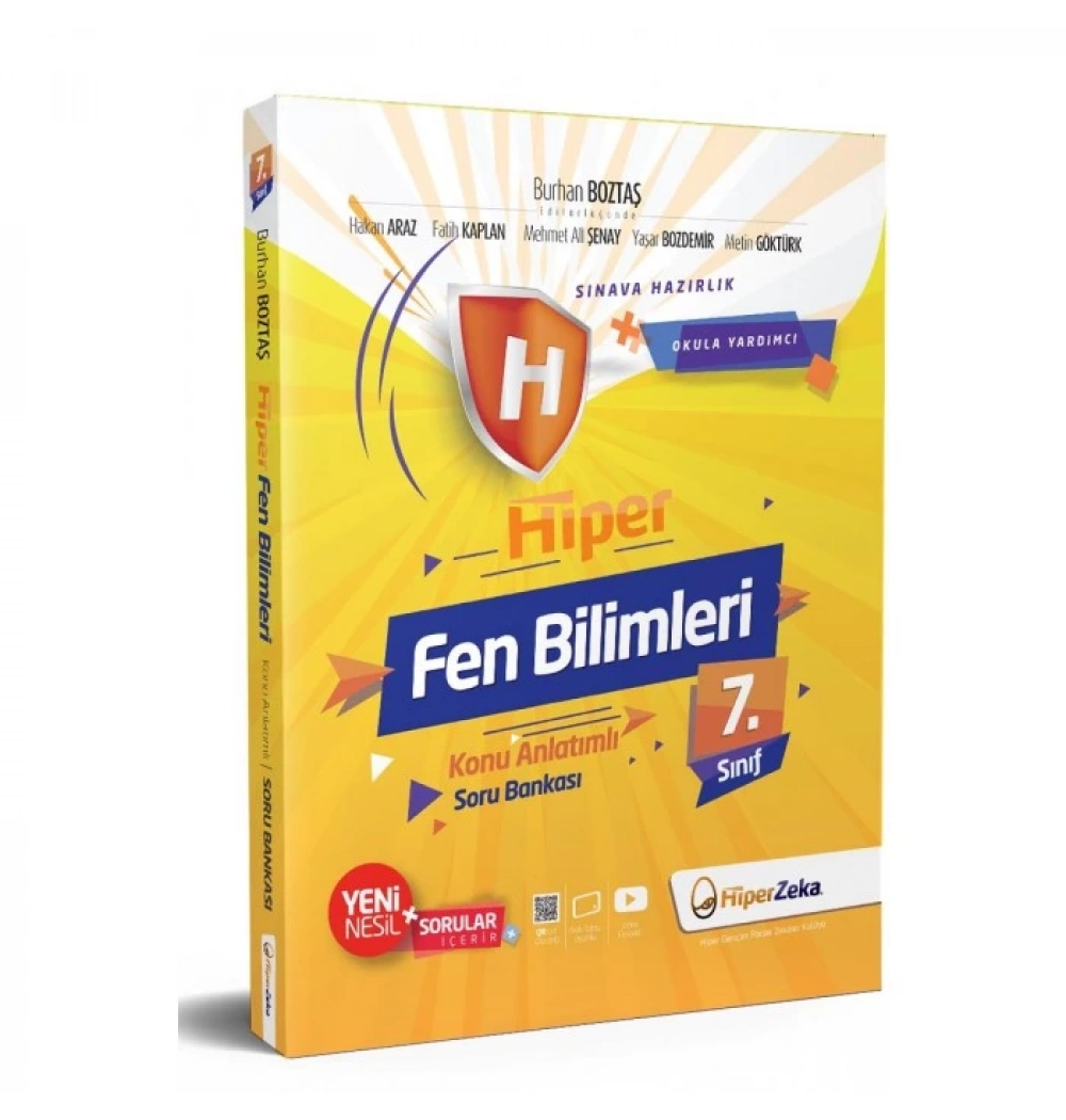 Hiperzeka 7.Sınıf Fen Bilimleri Konu Anlatım Soru Bankası