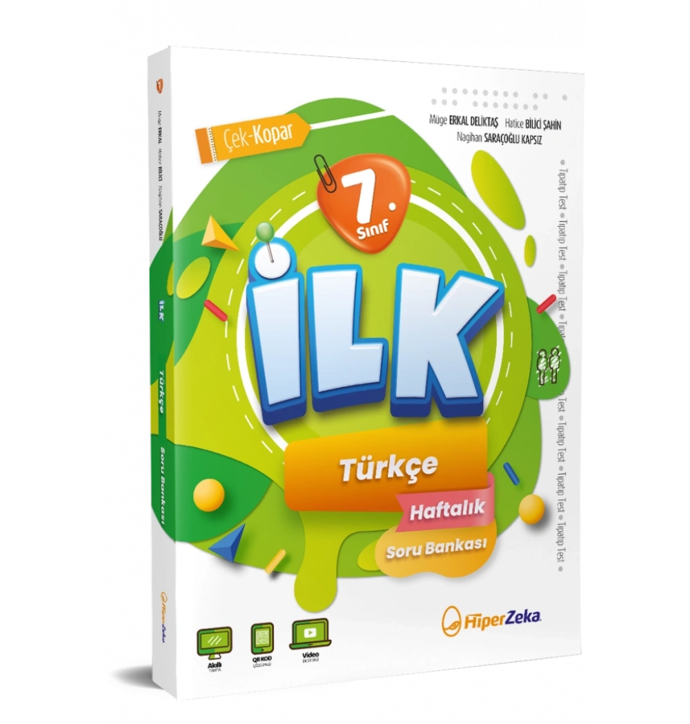 Hiperzeka 7.Sınıf İlk Türkçe Haftalık Soru Bankası