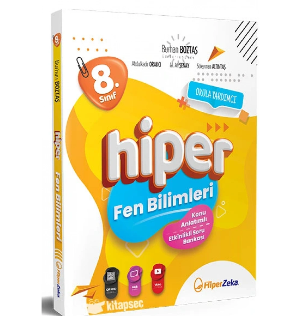 Hiperzeka 8.Sınıf Fen Bilimleri Konu Anlatımlı Soru Bankası