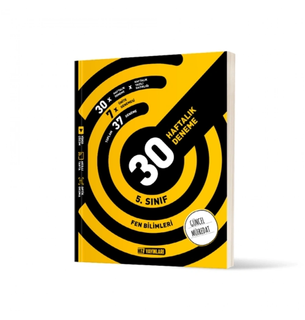Hız 5.Sınıf Fen Bilimleri 30 Haftalık Deneme