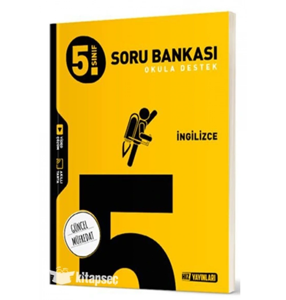 Hız 5.Sınıf İngilizce Soru Bankası Okula Destek