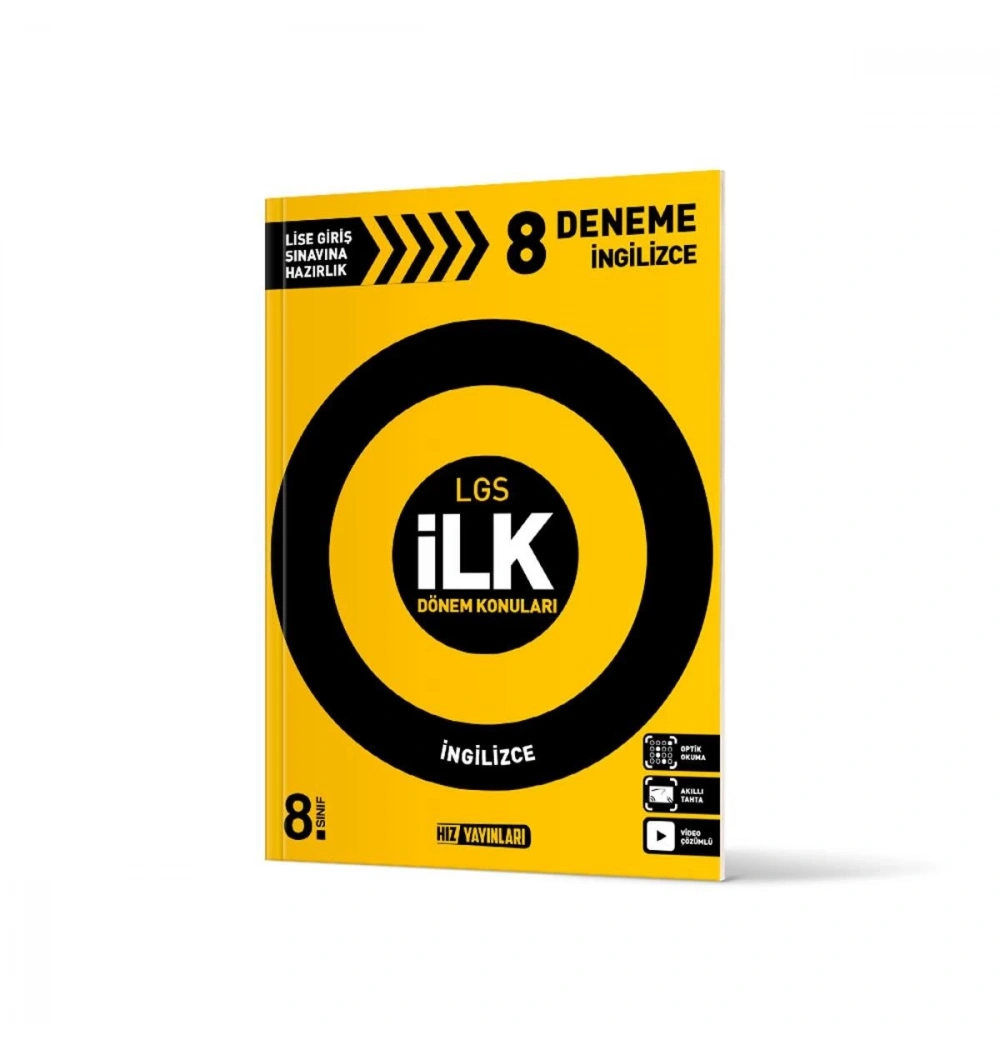 Hız 8.Sınıf İngilizce İlk Dönem Deneme