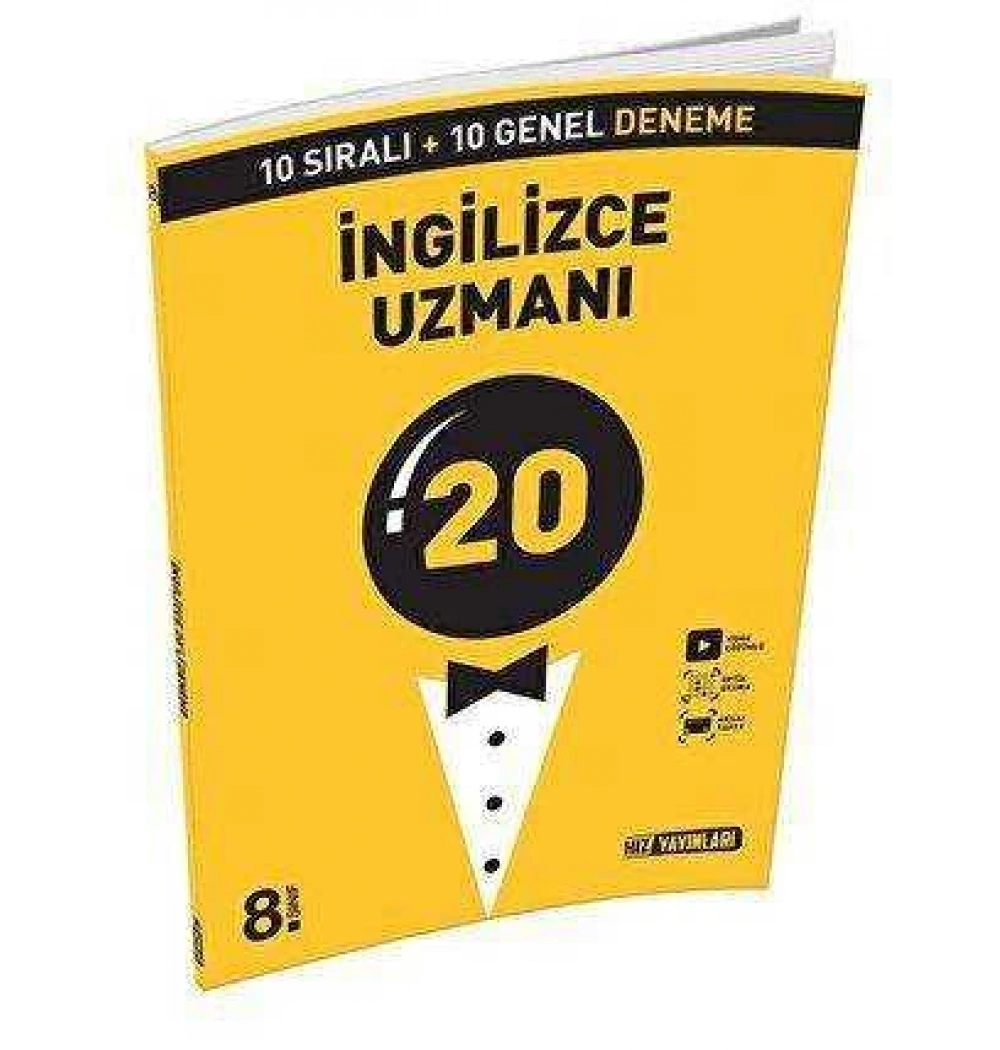 Hız 8.Sınıf İngilizce Uzmanı 20 Deneme