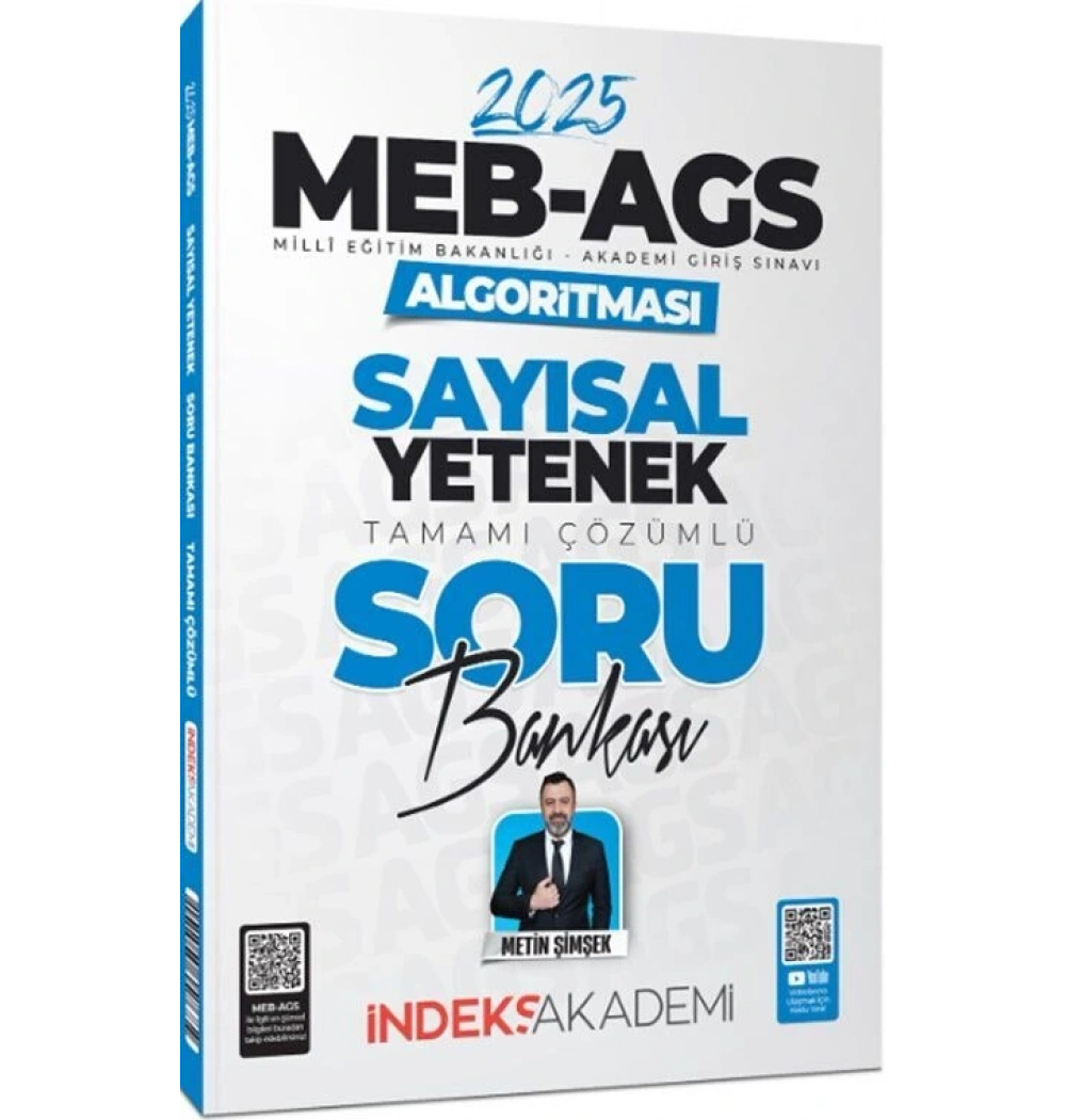 İNDEKS MEB--AGS ALGORİTMASI SAYISAL YETENEK ÇÖZÜMLÜ SORU BANKASI