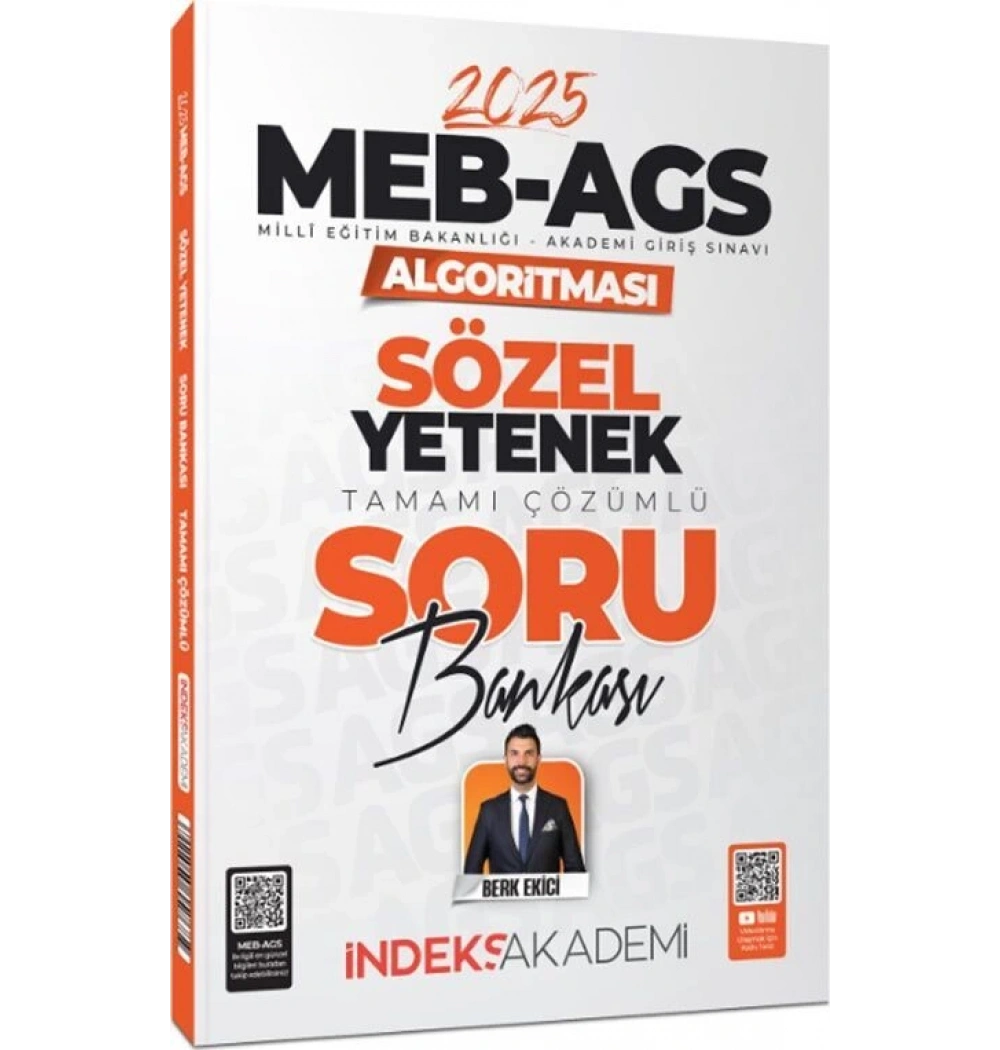 İNDEKS MEB AGS ALGORİTMASI SÖZEL YETENEK ÇÖZÜMLÜ SORU BANKASI