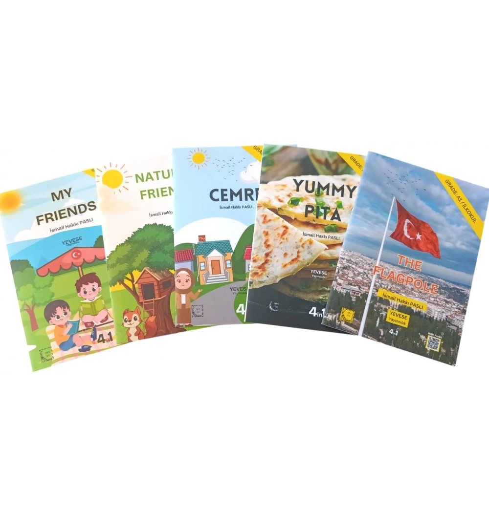 İngilizce Hikaye İlkokul -Grade A1 (5 Kitap)