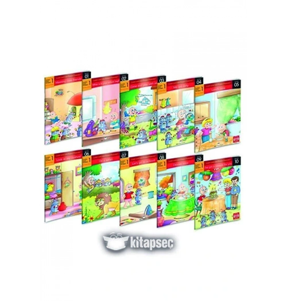 İngilizce İlkokul 1.Sınıf 10 Lu Hikaye Seti Mk