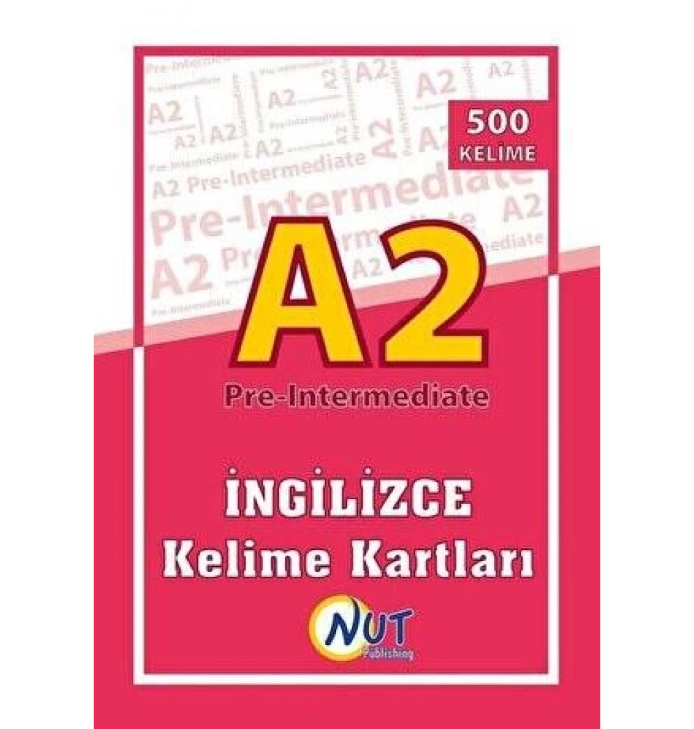 İngilizce Kelime Kartları A2 Nutpublıshıng