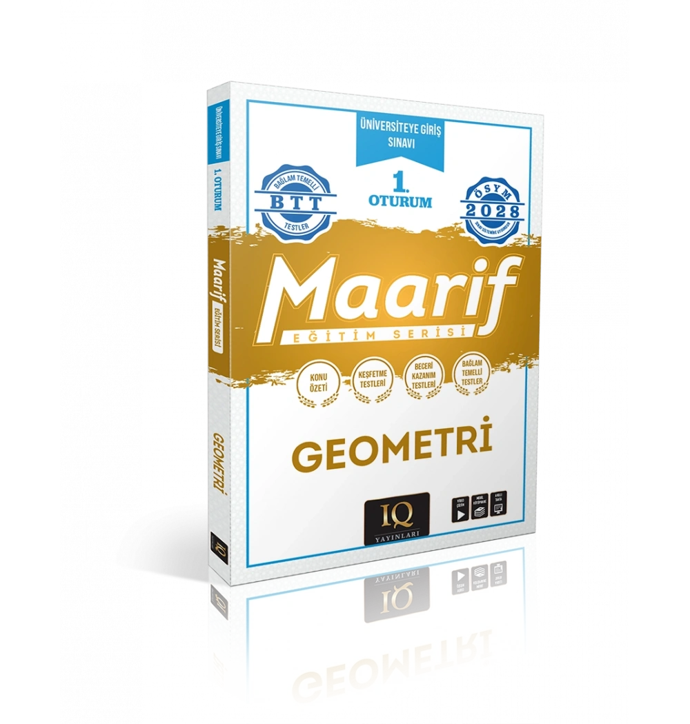 Iq Üniversiteye Giriş sınavı 1.Oturum Geometri Maarif Eğitim Serisi