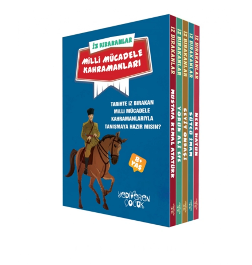 İz Bırakanlar Milli Mücadele Kahramanları 5 li Set Yediveren