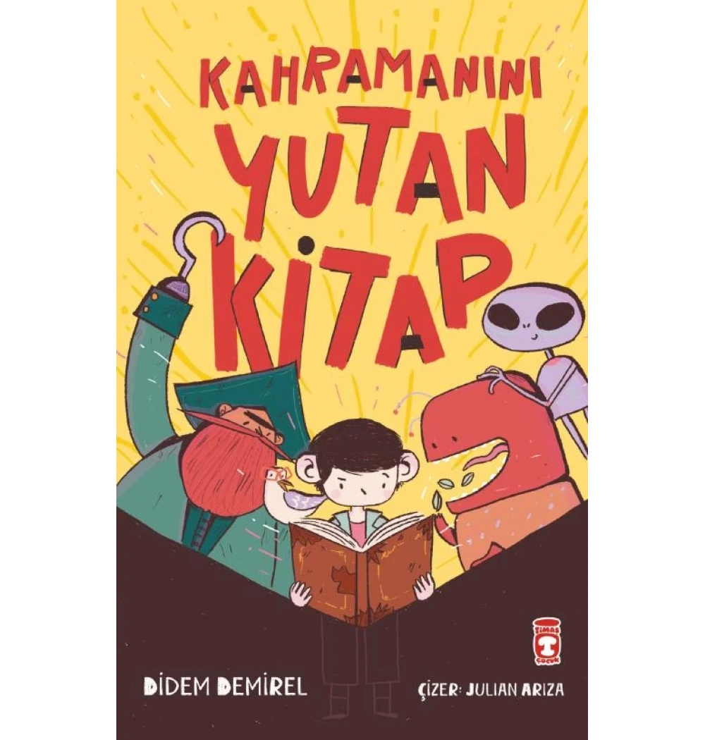 Kahramanını Yutan Kitap Didem Demirel 2-3.Sınıf Timaş Çocuk