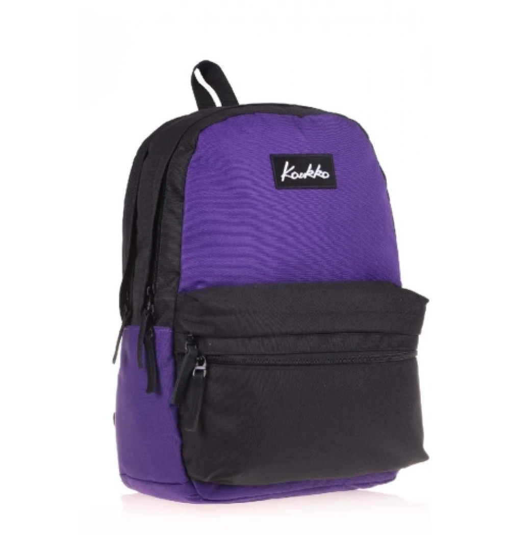 KAUKKO BASIC COLORS SIRT ÇANTASI (GRİ SİYAH) K1424 KARINCA ÇANTA