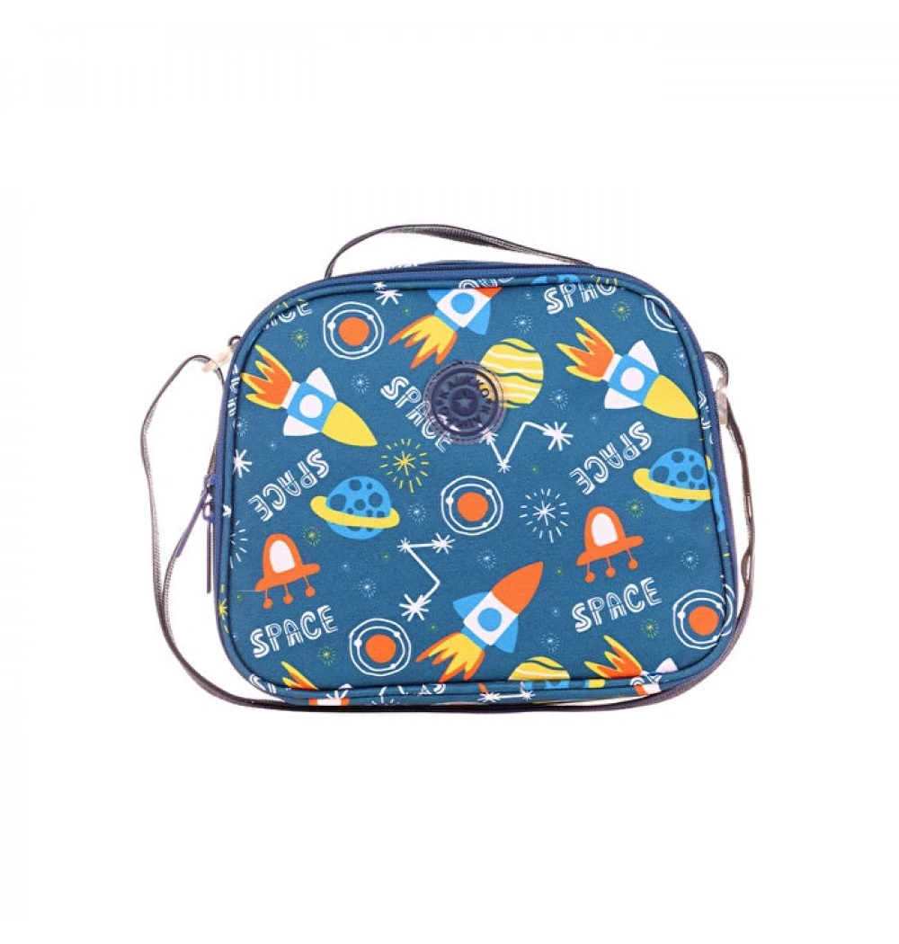 KAUKKO KIDS BESLENME ÇANTASI (EVOLUTION SPACE) L7182 KARINCA ÇANTA