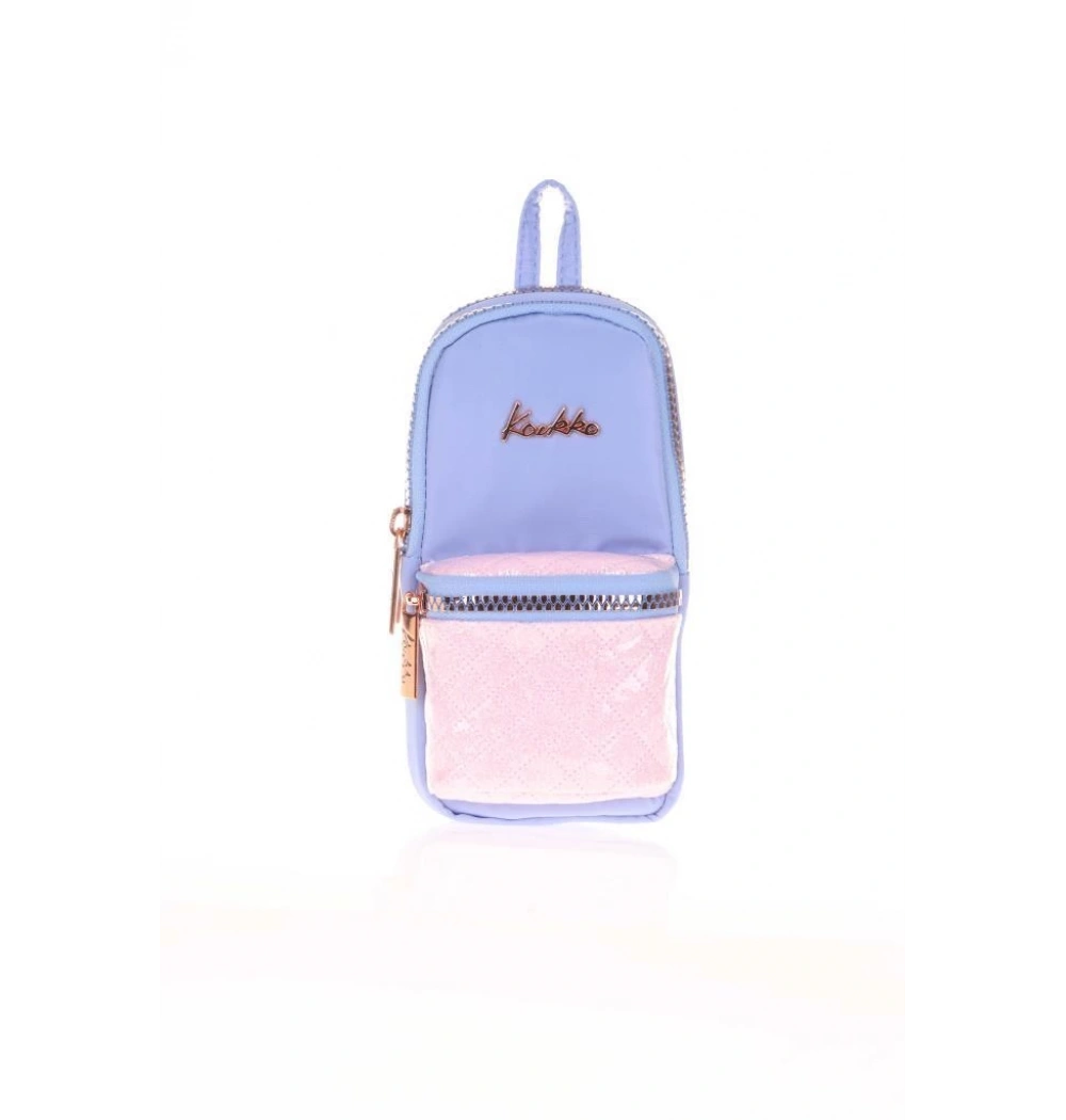 KAUKKO MAGIC GLOSS JUNIOR BAG KALEM ÇANTASI (FLORAL MAVİ) K2514 KARINCA ÇANTA