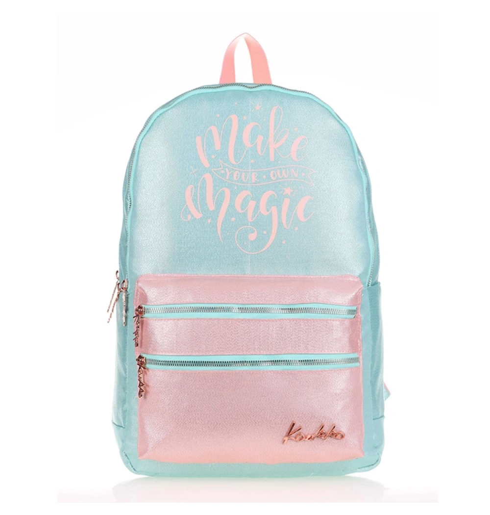 KAUKKO SPARKLE SIRT ÇANTASI DUBLE MINT K1566 KARINCA ÇANTA