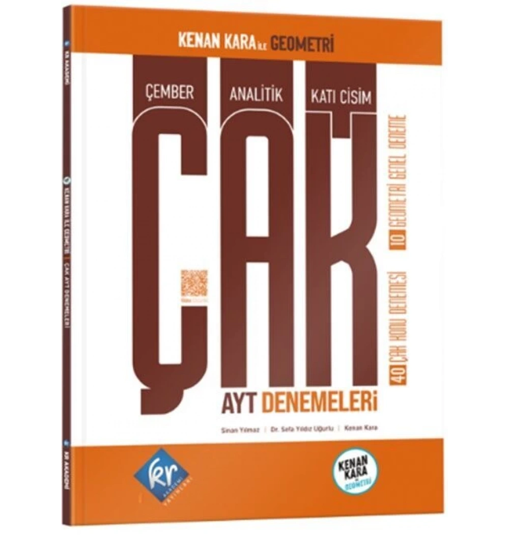 Kenan Kara İle Geometri Çak Ayt Denemeleri Kr Akademi