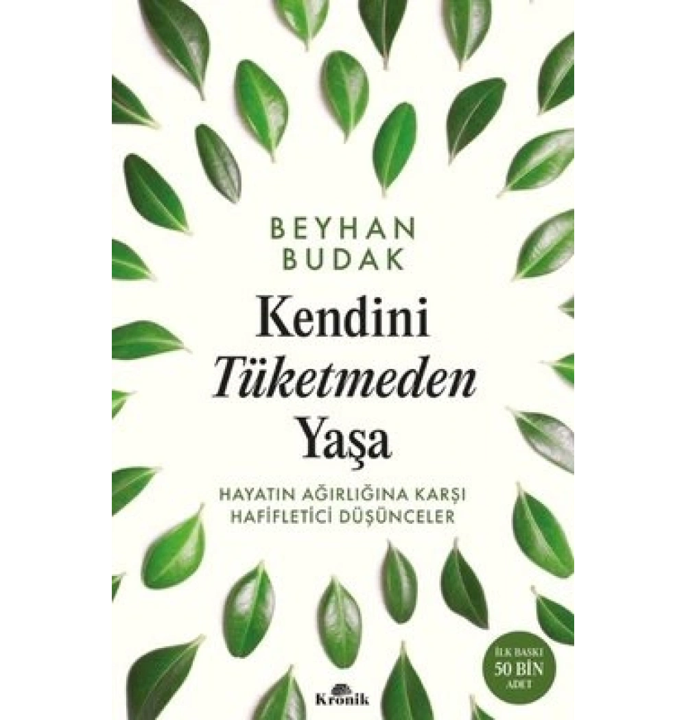Kendini Tüketmeden Yaşa Beyhan Budak Kronik