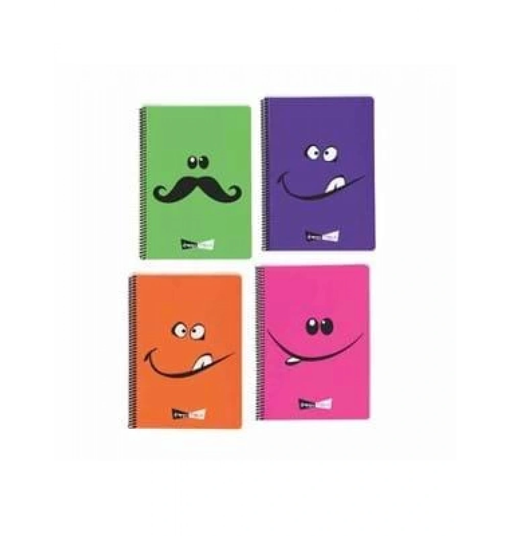 Keskin Color Defter A4 80Yp Kare Happy Day 322222-99