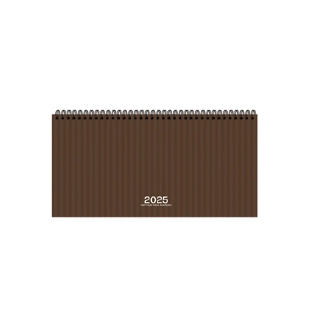 Keskin Color Spiralli Haftalık Masa Ajandası Çizgili 16X33,5 Aj-66 2025