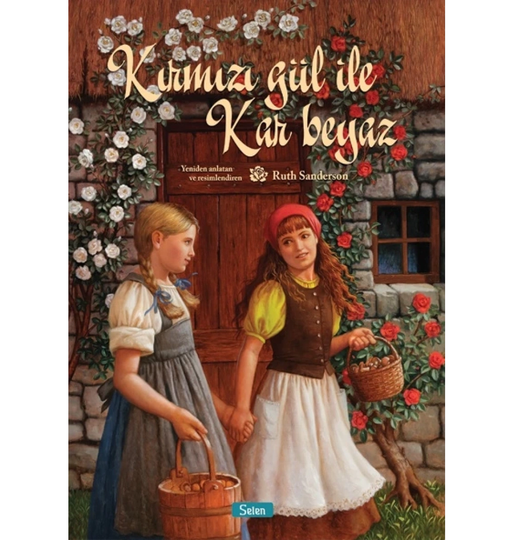 Kırmızı Gül İle Kar Beyaz Ruth Sanderson
