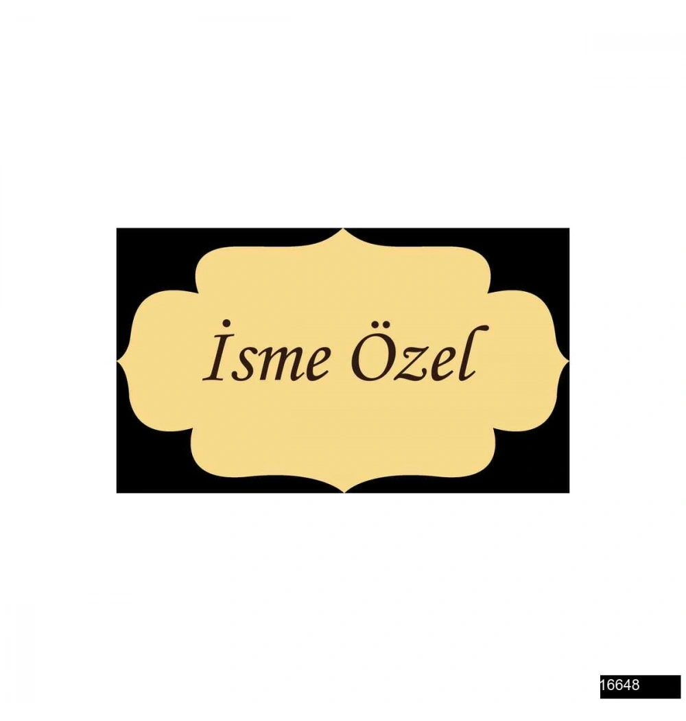Kişiye Özel Pleksi