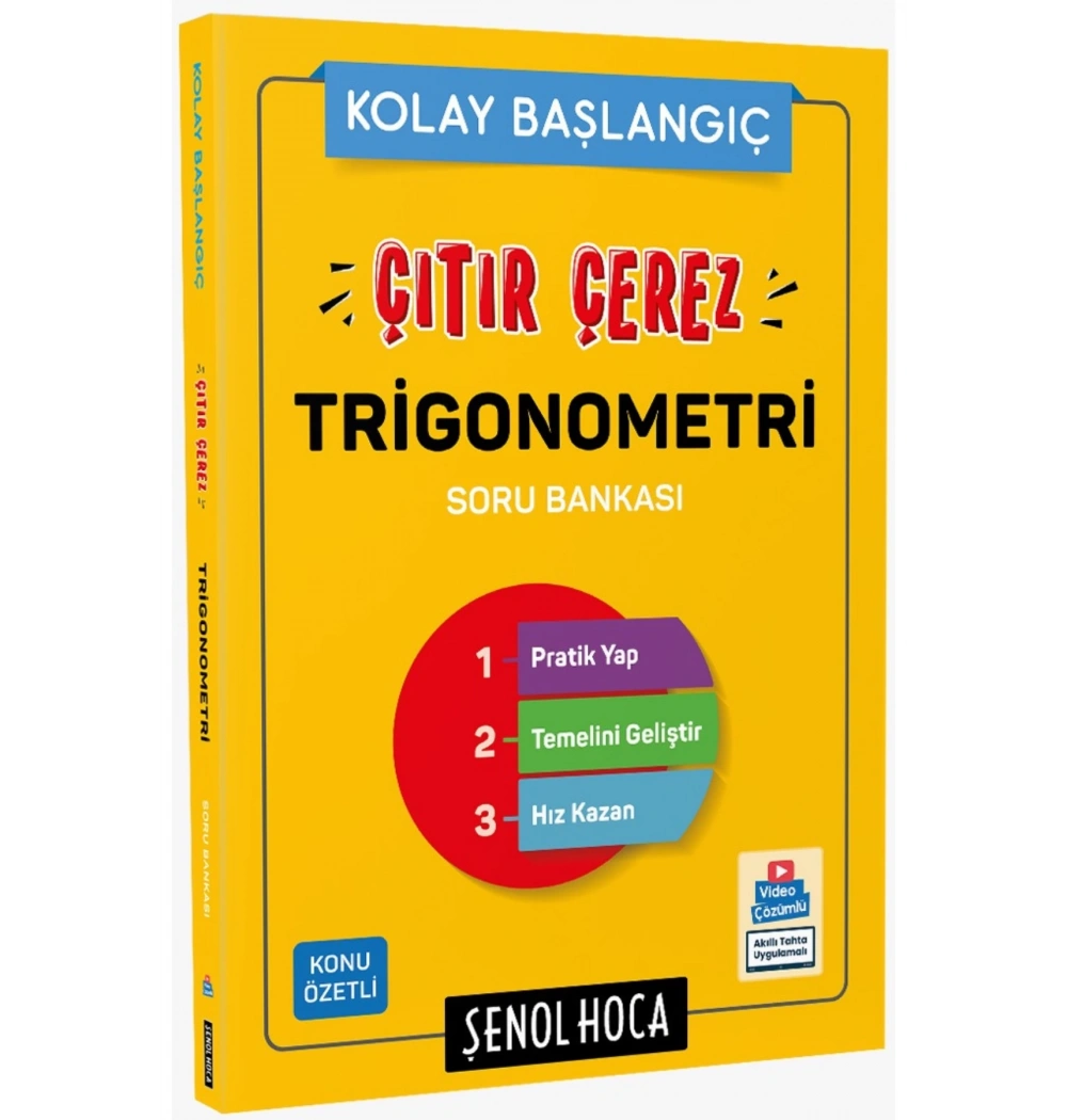 Kolay Başlangıç Çıtır Çerez Trigonometri Soru Bankası Şenol Hoca