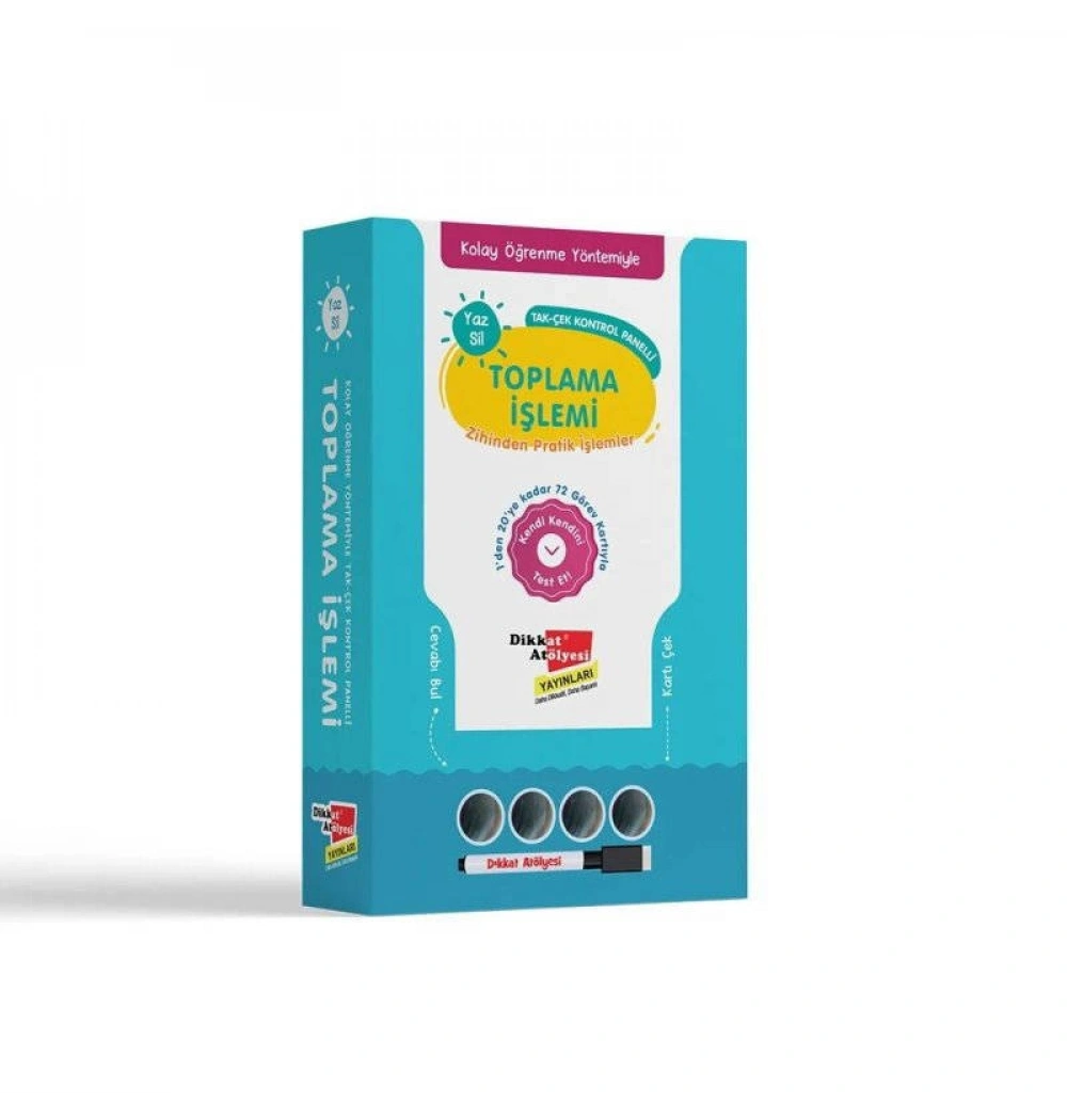 Kolay Öğrenme Yöntemiyle Toplama İşlemi Öğreten Oyuncaklar Takım