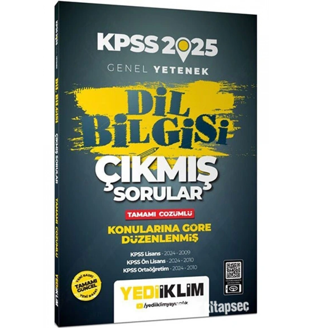 Kpss 2025 Gy Dilbilgisi Çıkmış Sorular Yediiklim