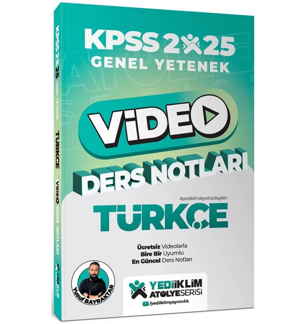 Kpss 2025 Gy Türkçe Video Ders Notları Yediiklim