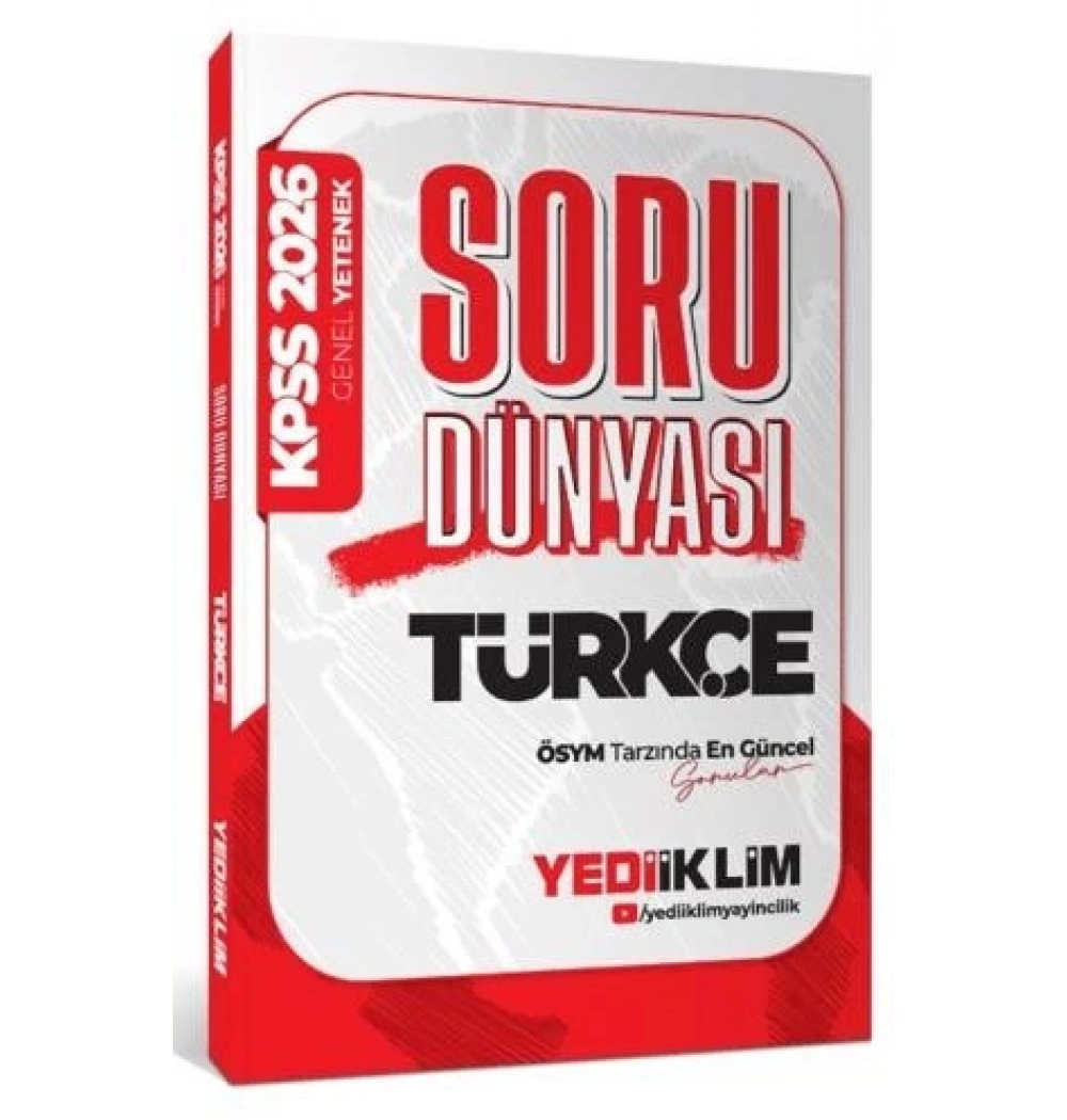 Kpss 2026 Gy Türkçe Soru Dünyası Yediiklim