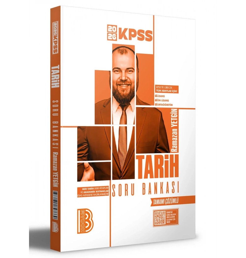 Kpss 2026 Tüm Adaylar Tarih Çözümlü Soru Bankası Benim hocam