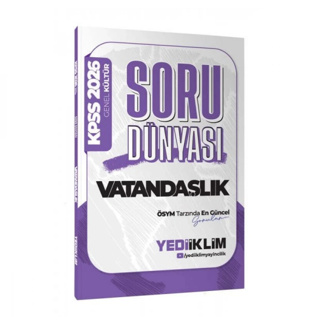 Kpss 2026 Vatandaşlık Gk Soru Dünyası Yediiklim