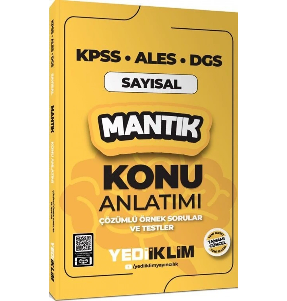 Kpss Ales Dgs Sayısal Mantık Konu Anlatımı Yediiklim